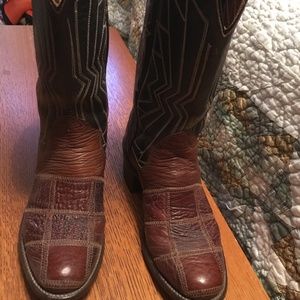 The Sanders Western all leather boots